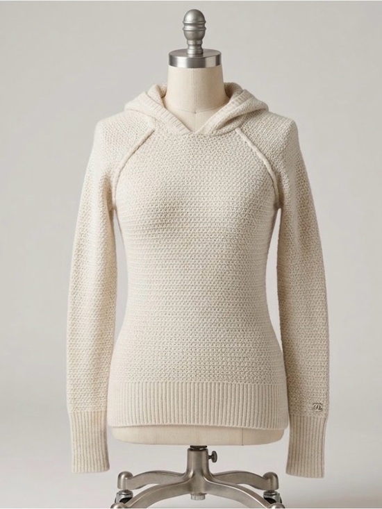 CALIA by Carrie Underwood Sweaters - CALIA Carrie Underwood Knit Hooded Raglan Sweater Pullover Chunky Cozy Layer XS